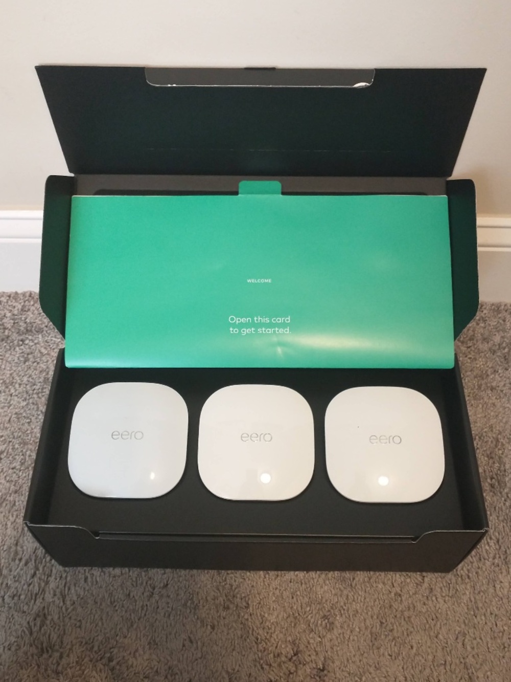eero AC Dual-Band Mesh Wi-Fi 5 System (3-pack)